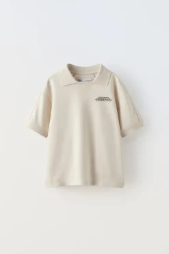 CONJUNTO EM INTERLOCK DE POLO E CALÇÕES BERMUDA-ZARA Flash Sale