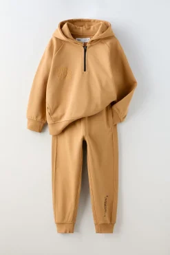 CONJUNTO FELPA SWEATSHIRT E CALÇAS-ZARA New