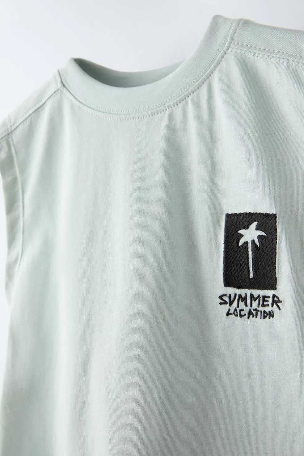 CONJUNTO FELPA T-SHIRT E CALÇÕES BERMUDA BORDADO-ZARA Sale
