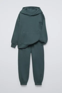 CONJUNTO JOGGING DE SWEATSHIRT E CALÇAS-ZARA Hot