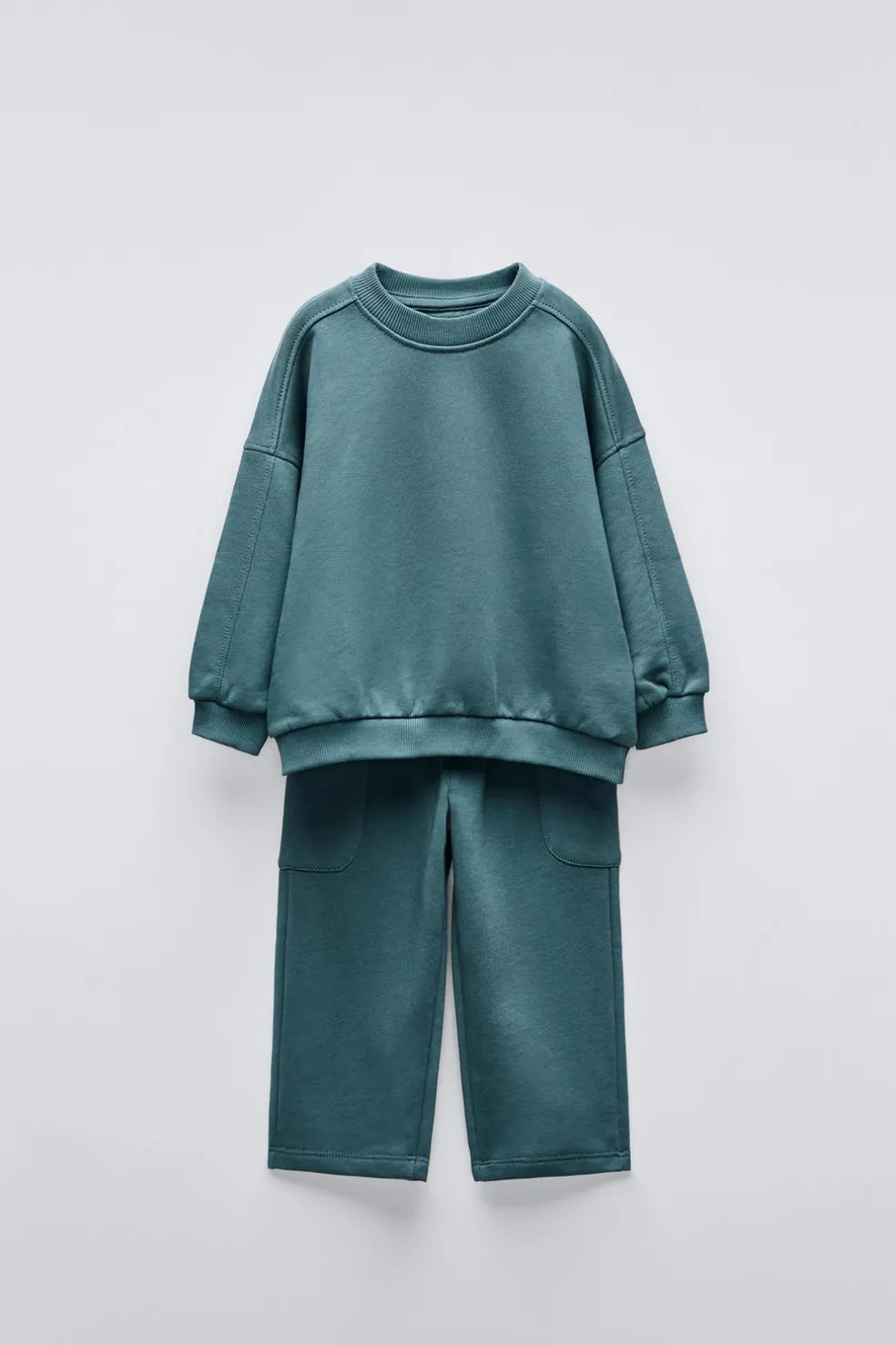 CONJUNTO JOGGING DE SWEATSHIRT E CALÇAS-ZARA Flash Sale