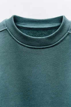 CONJUNTO JOGGING DE SWEATSHIRT E CALÇAS-ZARA Flash Sale
