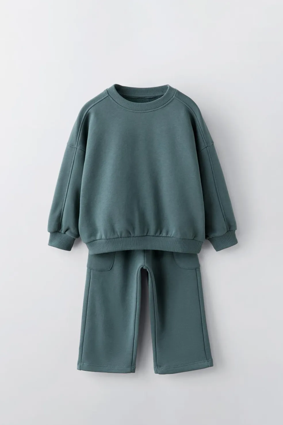 CONJUNTO JOGGING DE SWEATSHIRT E CALÇAS-ZARA Flash Sale