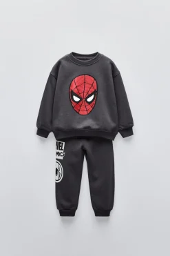 CONJUNTO SPIDER-MAN © MARVEL DE SWEATSHIRT E CALÇAS-ZARA Flash Sale