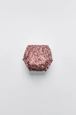 CUECAS COM ESTAMPADO FLORAL-ZARA Discount