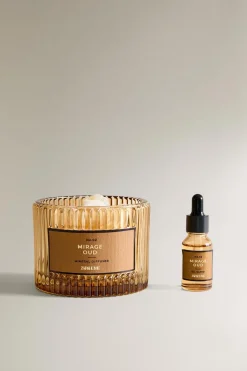 ZARA Fragrâncias Para Casa|Fragrâncias Para Casa^DIFUSOR DE PEDRAS VULCÂNICAS MIRAGE OUD amarelo
