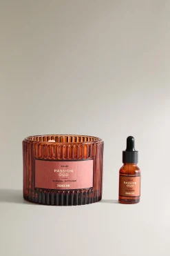 ZARA Fragrâncias Para Casa|Fragrâncias Para Casa^DIFUSOR DE PEDRAS VULCÂNICAS PASSION OUD Laranja-queimado
