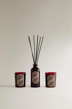 ZARA Fragrâncias Para Casa|Fragrâncias Para Casa^DISCOVERY SET GINGERBREAD (CONJUNTO DE 3) Vermelho