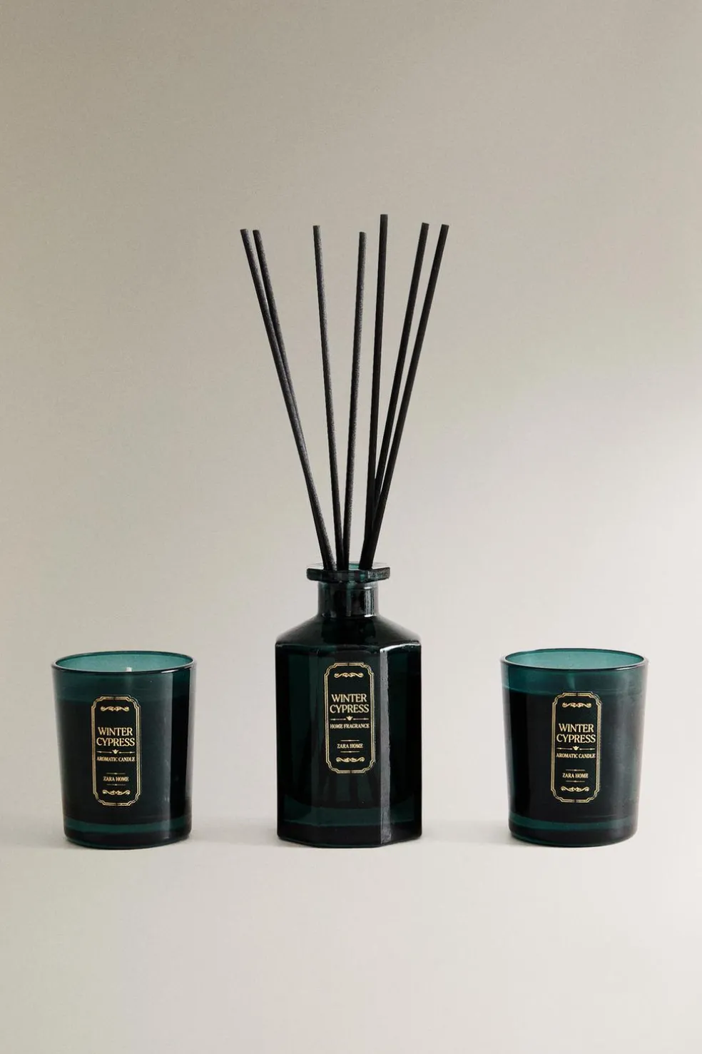ZARA Fragrâncias Para Casa|Fragrâncias Para Casa^DISCOVERY SET WINTER CYPRESS (CONJUNTO DE 3) whisky