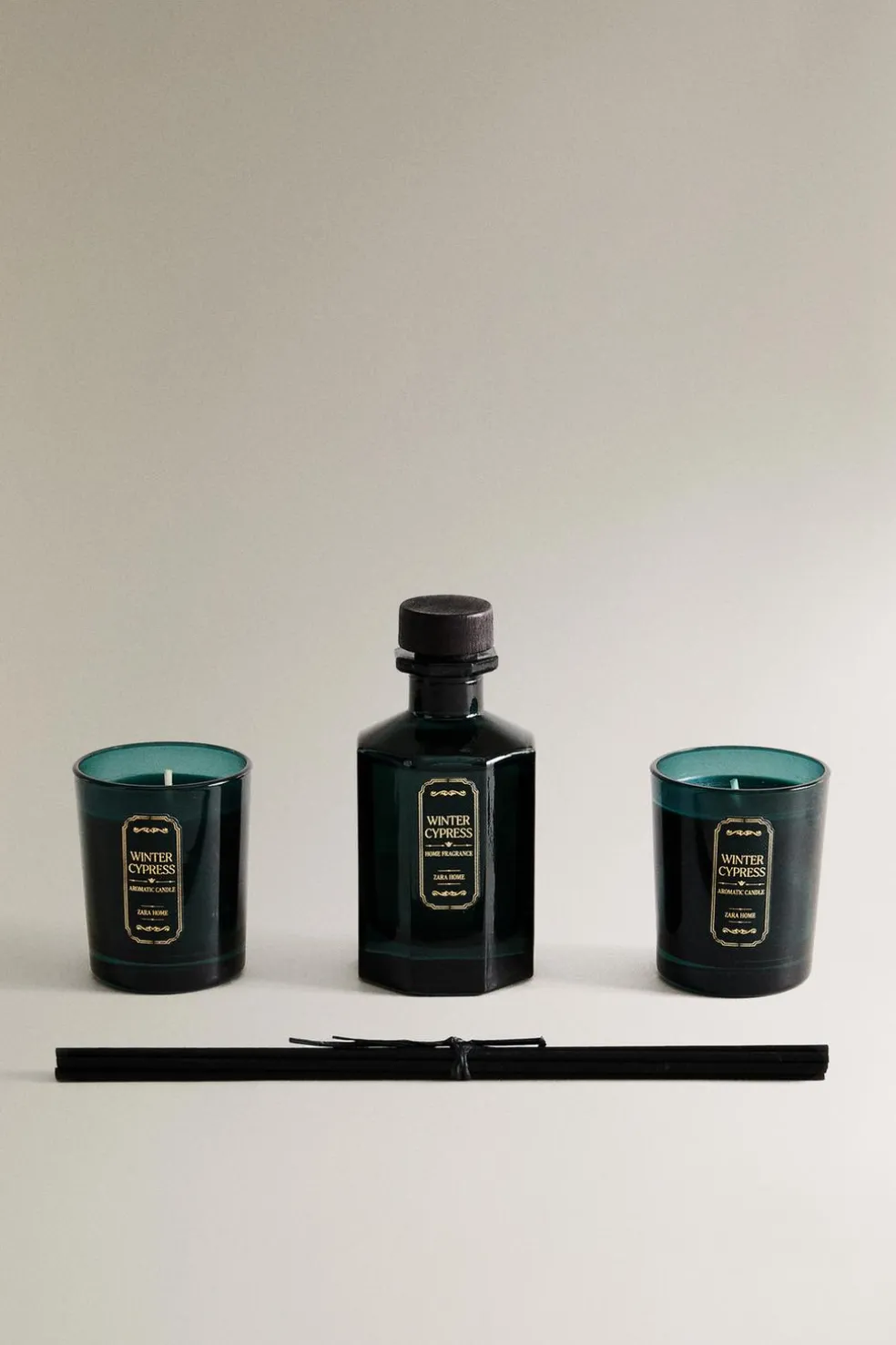 ZARA Fragrâncias Para Casa|Fragrâncias Para Casa^DISCOVERY SET WINTER CYPRESS (CONJUNTO DE 3) whisky