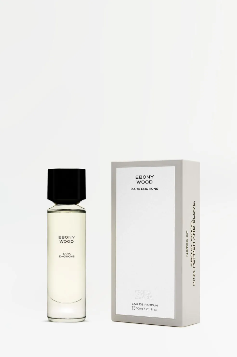 ZARA Perfumes^EBONY WOOD EDP 30ML (1.01 FL. OZ). 0110/784
