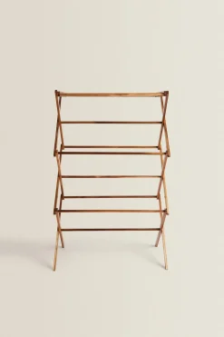 ZARA Lavandarias / Limpeza|Lavandarias / Limpeza^ESTENDAL VERTICAL DOBRÁVEL MADEIRA Bege-claro