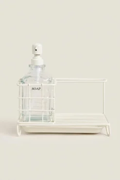 ZARA Lavandarias / Limpeza|Lavandarias / Limpeza^ESTRUTURA METÁLICA BRANCA Creme