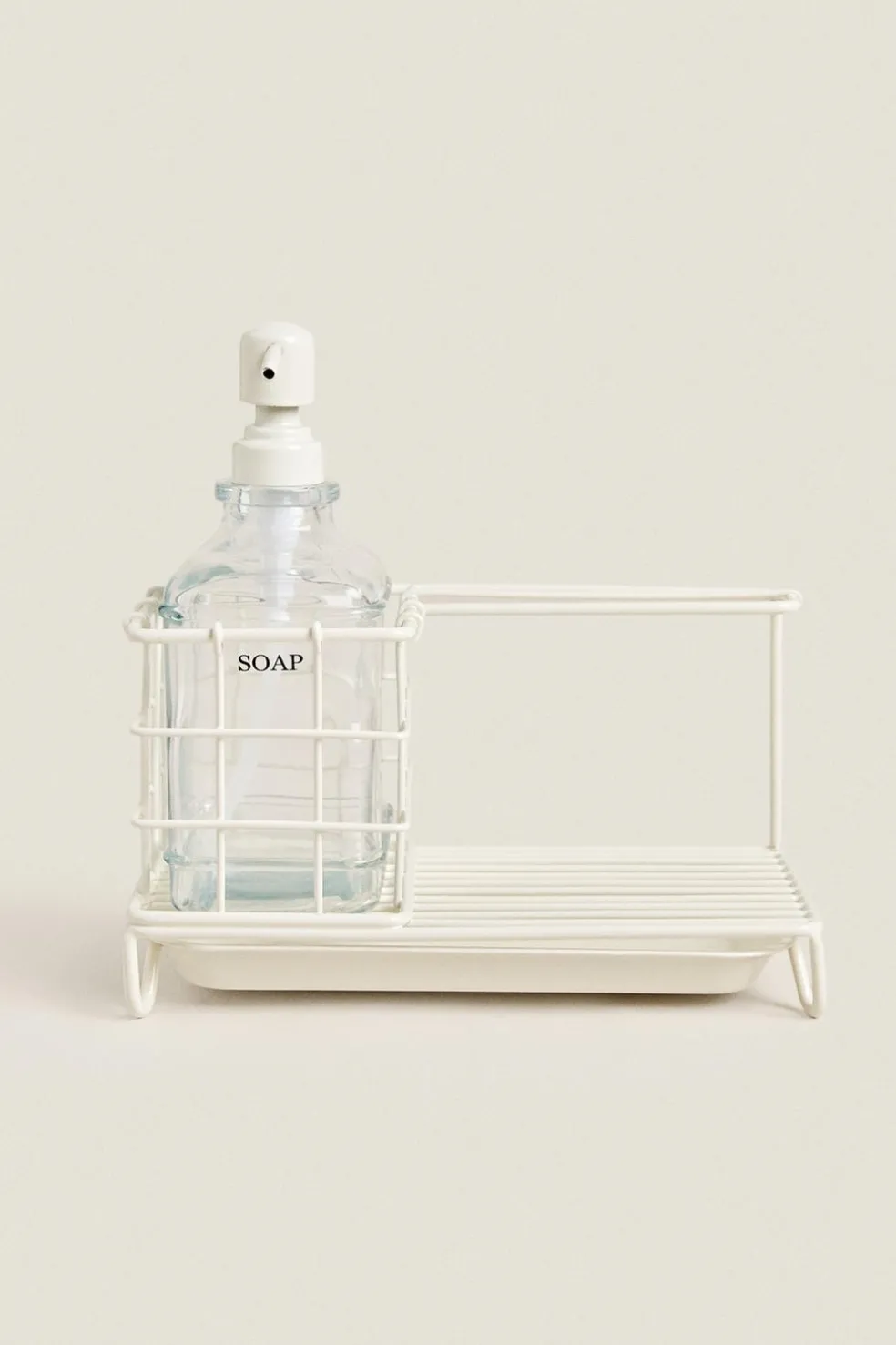 ZARA Lavandarias / Limpeza|Lavandarias / Limpeza^ESTRUTURA METÁLICA BRANCA Creme