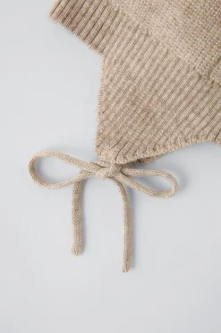 GORRO COM LÃ E CAXEMIRA-ZARA Outlet