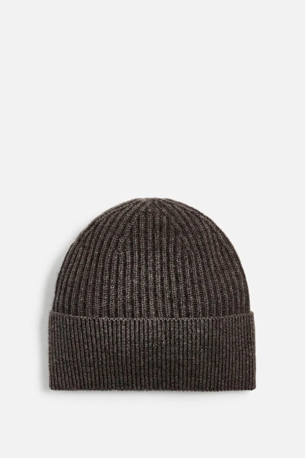 ZARA Vestuário De Inverno|Acessórios^GORRO COM MISTURA DE LÃ Castanho