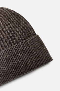 ZARA Vestuário De Inverno|Acessórios^GORRO COM MISTURA DE LÃ Castanho