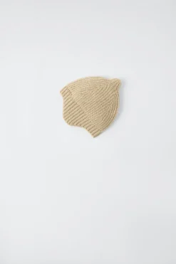 GORRO DE MALHA-ZARA New