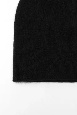 ZARA Winter Layersnew|Acessórios / Bijuteria^GORRO DE MALHA 100% CAXEMIRA Preto