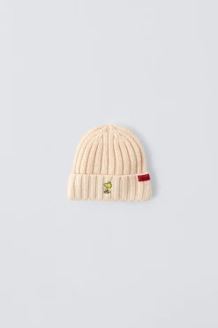 GORRO DE MALHA BORDADO SNOOPY PEANUTS™-ZARA Hot