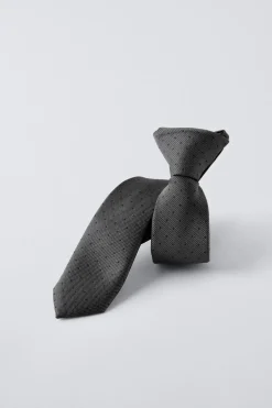 GRAVATA COM ESTAMPADO ÀS BOLINHAS-ZARA Shop