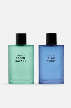ZARA Perfumes^GREEN SAVAGE + BLUE SPIRIT 90ML 0210/755