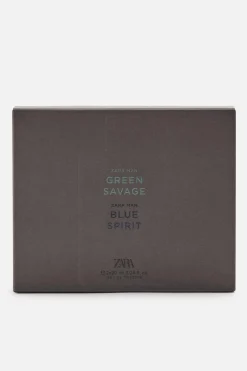 ZARA Perfumes^GREEN SAVAGE + BLUE SPIRIT 90ML 0210/755