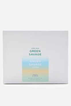 ZARA Perfumes^GREEN SAVAGE + GREEN SAVAGE SUMMER EDT 2 X 90 ML (3.04 FL. OZ) 0210/751