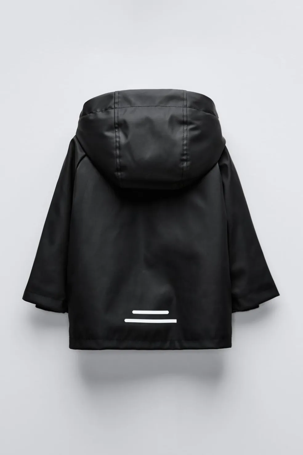 IMPERMEÁVEL ENGOMADO FORRADO-ZARA Shop