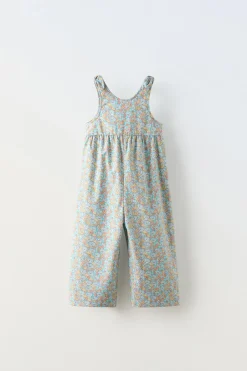 JARDINEIRAS COMPRIDAS COM ESTAMPADO FLORAL-ZARA Shop