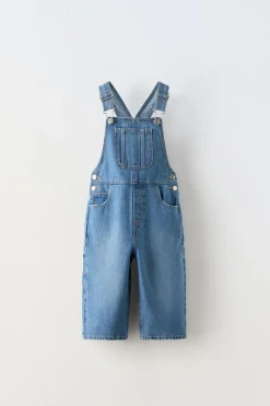 JARDINEIRAS CULOTTE EM DENIM-ZARA Cheap