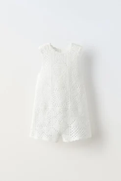 JARDINEIRAS CURTAS DE MALHA CROCHET-ZARA Shop