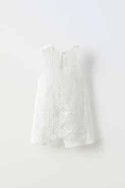 JARDINEIRAS CURTAS DE MALHA CROCHET-ZARA Shop