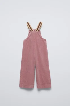 JARDINEIRAS DE BOMBAZINA COM ALÇAS EM CONTRASTE-ZARA Best Sale