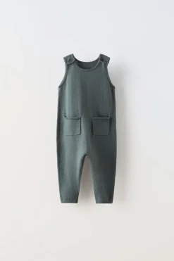 JARDINEIRAS DE MALHA ALGODÃO SEDA BOLSOS-ZARA Outlet