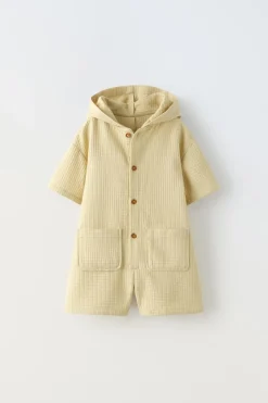 JARDINEIRAS EM EFEITO DE WAFFLE COM CAPUZ CURTAS-ZARA Cheap