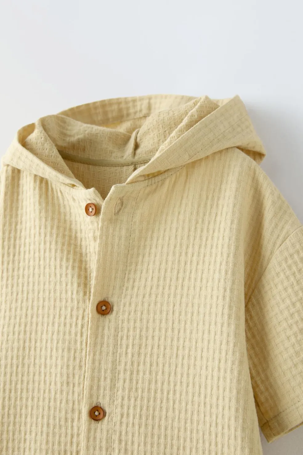 JARDINEIRAS EM EFEITO DE WAFFLE COM CAPUZ CURTAS-ZARA Cheap
