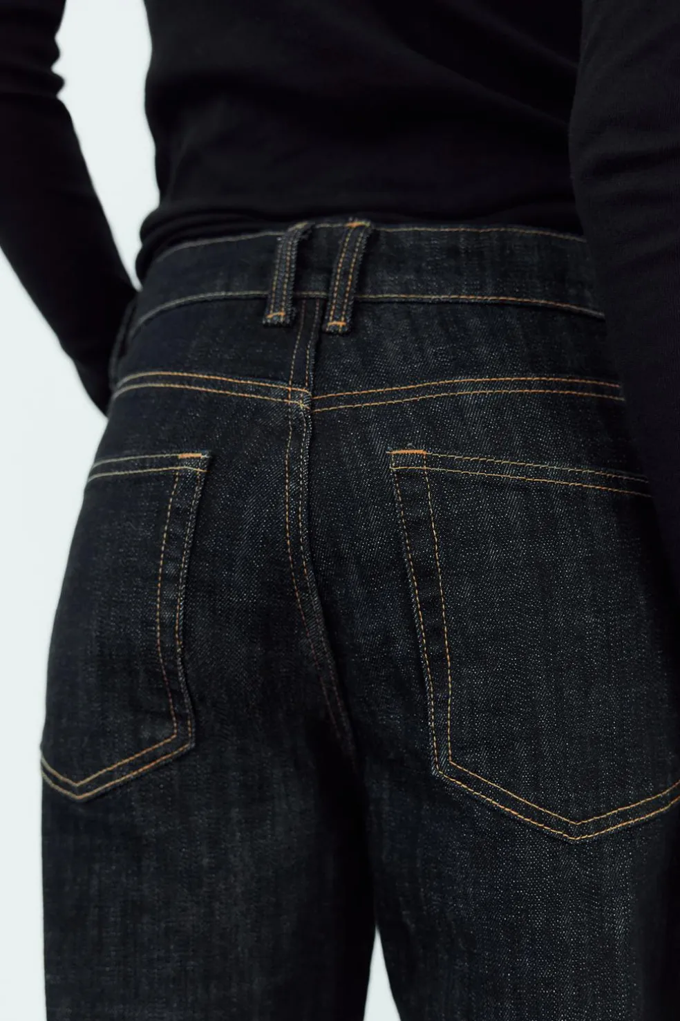 ZARA Jeans^JEANS TRF RECTO COMFORT CINTURA SUBIDA Índigo-escuro