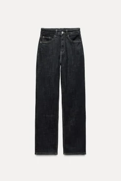 ZARA Jeans^JEANS TRF RECTO COMFORT CINTURA SUBIDA Índigo-escuro