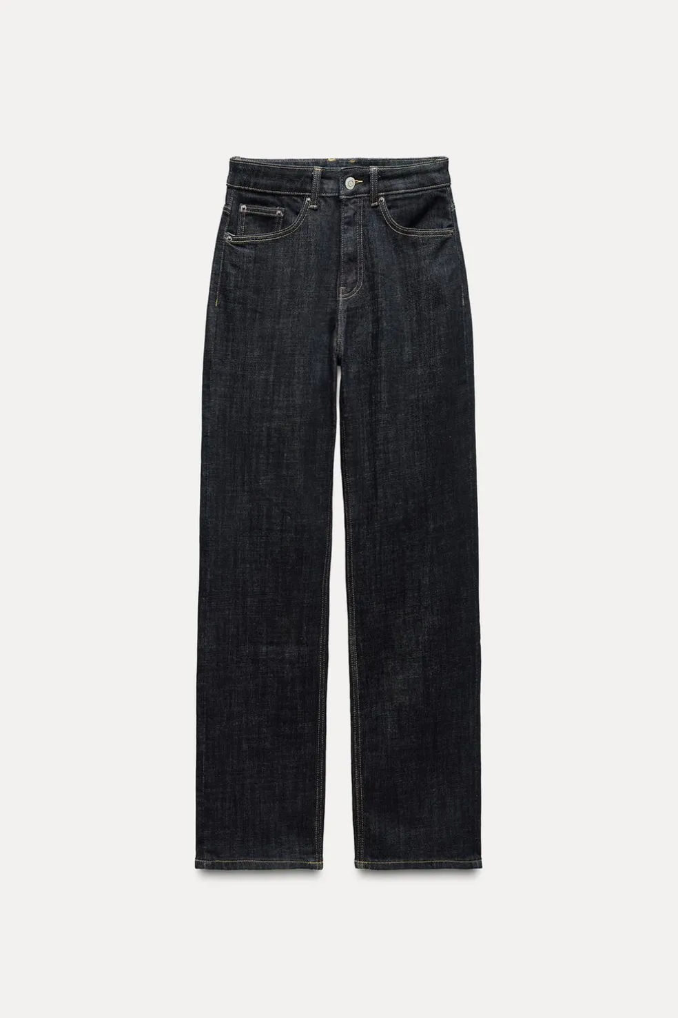 ZARA Jeans^JEANS TRF RECTO COMFORT CINTURA SUBIDA Índigo-escuro