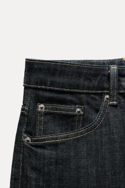 ZARA Jeans^JEANS TRF RECTO COMFORT CINTURA SUBIDA Índigo-escuro