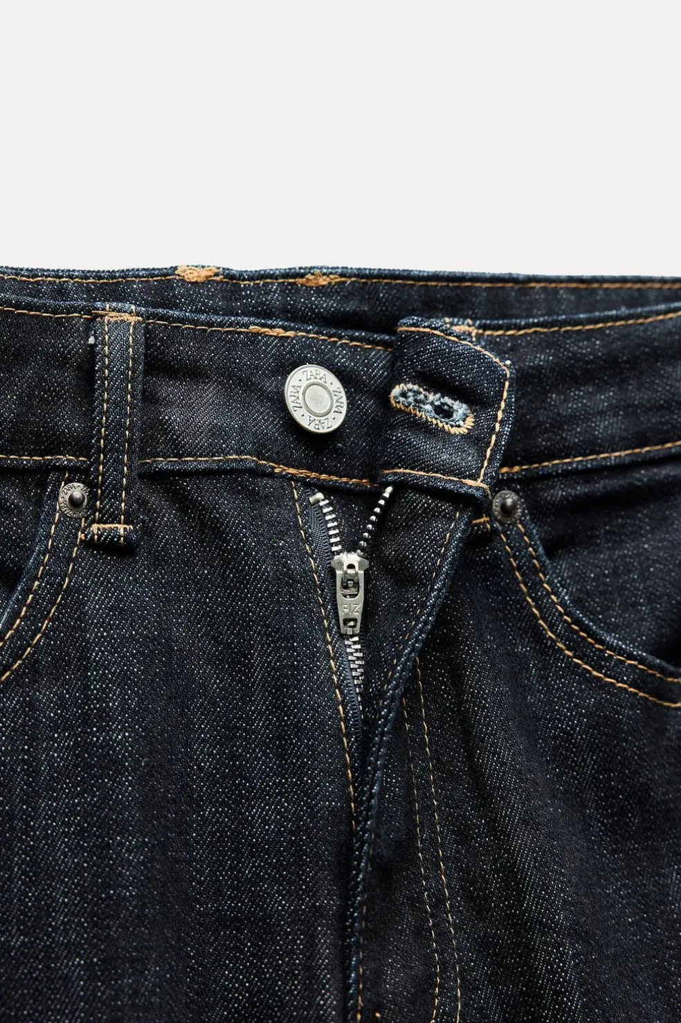 ZARA Jeans^JEANS TRF RECTO COMFORT CINTURA SUBIDA Índigo-escuro