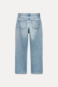 ZARA Jeans^JEANS TRF RETOS CINTURA SUBIDA Azul