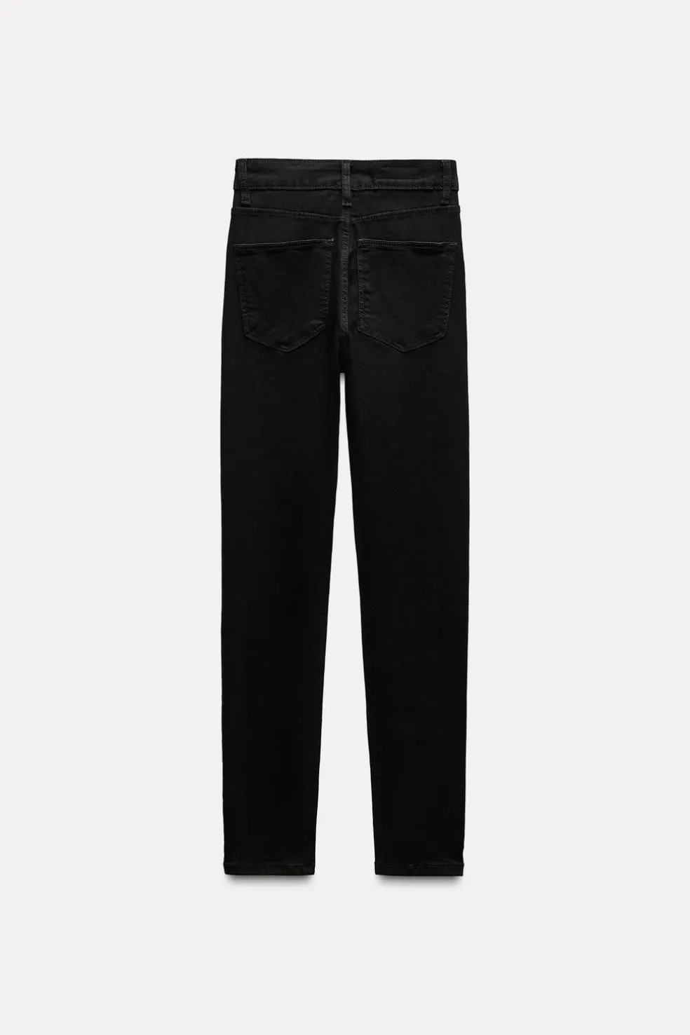 ZARA Jeans^JEANS TRF SCULPT CINTURA SUBIDA SCULPT Preto