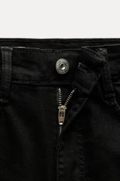 ZARA Jeans^JEANS TRF SCULPT CINTURA SUBIDA SCULPT Preto