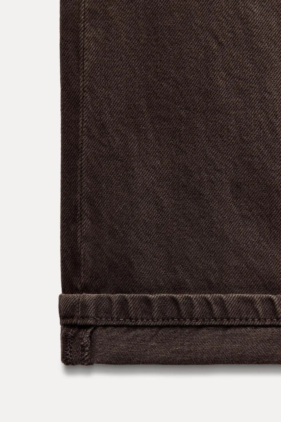 ZARA Jeans^JEANS TRF SLOUCHY DE CINTURA MÉDIA Castanho