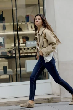 ZARA Jeans^JEANS Z1975 SKINNY FIT CINTURA SUBIDA Azul