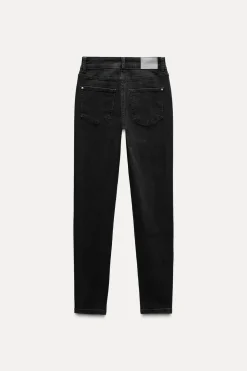 ZARA Jeans^JEANS Z1975 SKINNY FIT CINTURA MÉDIA Preto