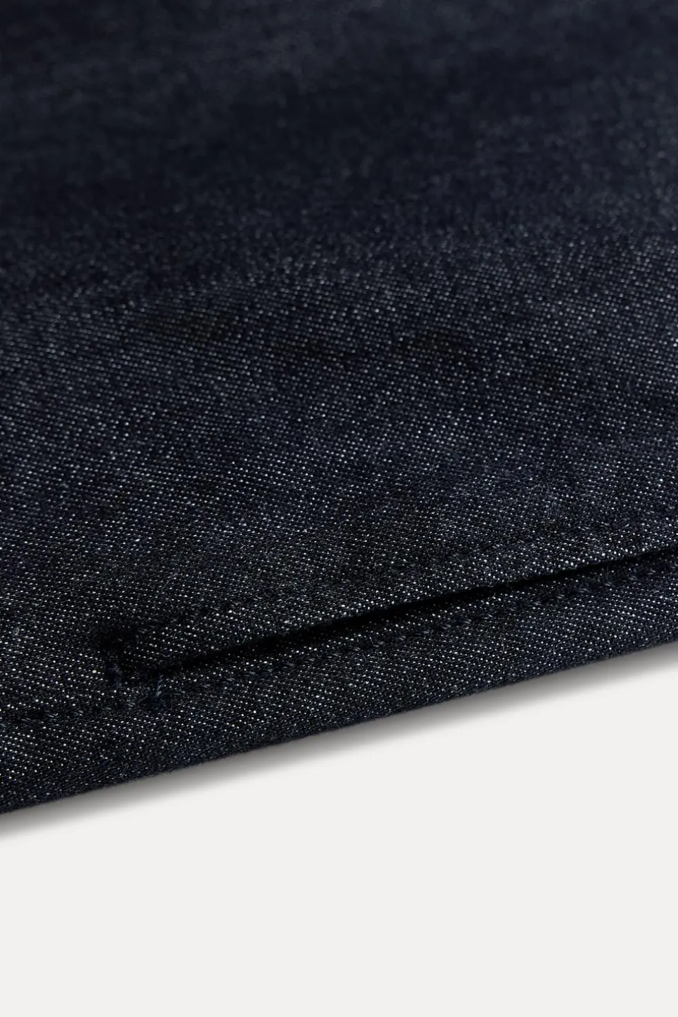 ZARA Jeans^JEANS ZW COLLECTION WIDE LEG COM CINTURA SUBIDA Azul
