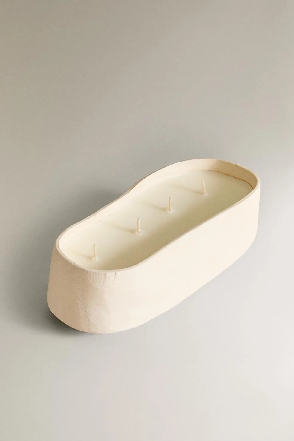 ZARA Fragrâncias Para Casa|Fragrâncias Para Casa^(1,5 KG) VELA AROMÁTICA IVORY MUSK Branco